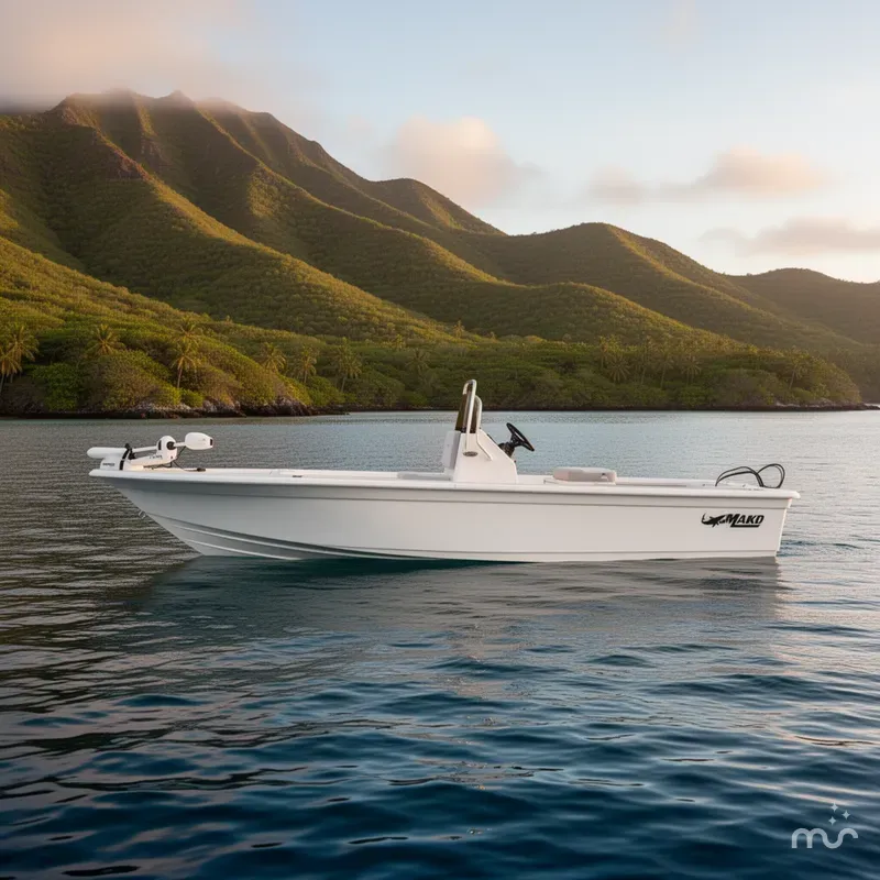 Slide: The Image of Mako 18 Pro Skiff 2026 - 2