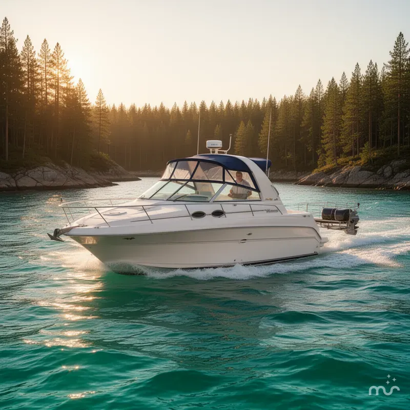 Slide: The Image of Sea Ray Sundancer 310 2000 - 0