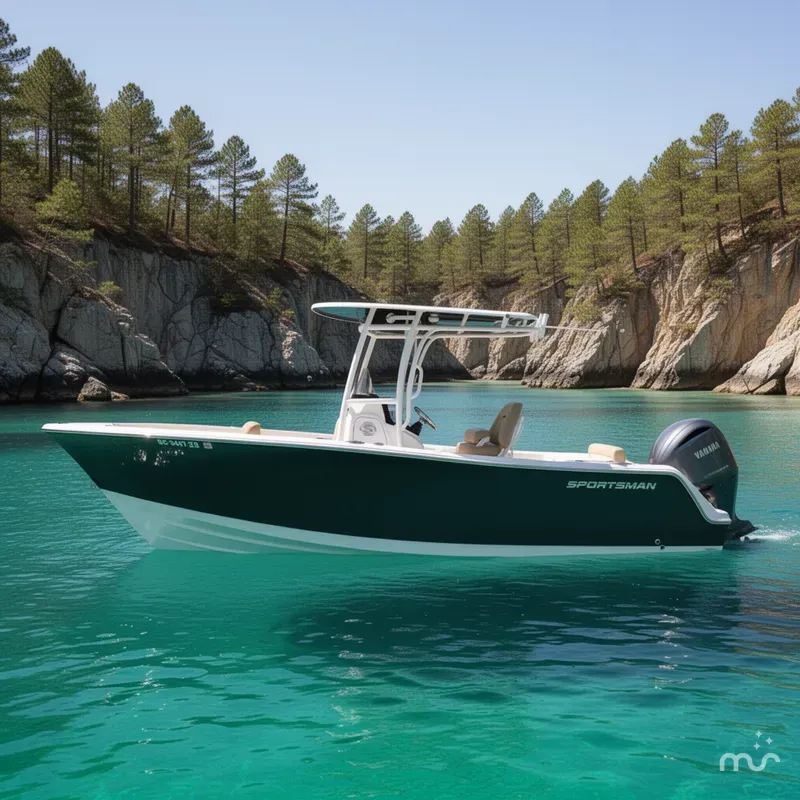 Slide: The Image of Sportsman Open 232 Center Console 2022 - 2