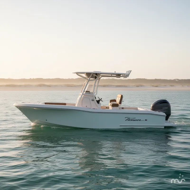 Slide: The Image of Pioneer 222 Sportfish 2026 - 2
