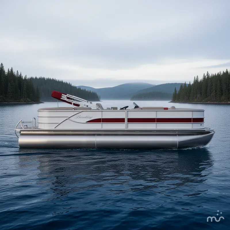 Slide: The Image of Bentley Pontoons 243 Fish CWT 2026 - 4