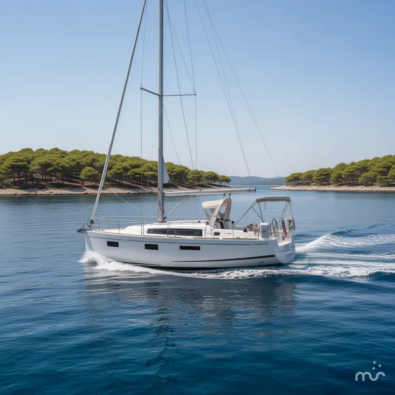 Slide: The Image of Beneteau Oceanis 38.1 2018 - 2