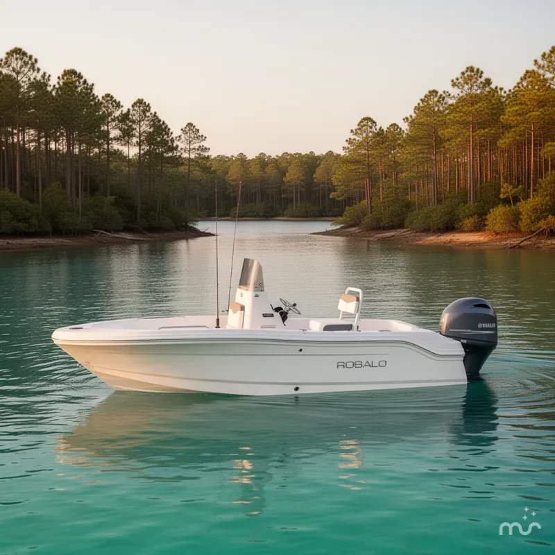 Slide: The Image of Robalo R160 Center Console 2026 - 2