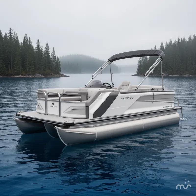 Slide: The Image of Manitou Cruise 20 Bench Twin Tube 2025 - 2