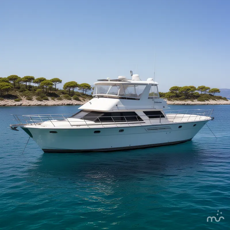 The Image of Californian 55 Cockpit Motor Yacht 1991 - 0