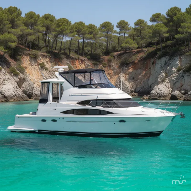 The Image of Carver Yachts 444 Cockpit Motor Yacht 2001 - 0