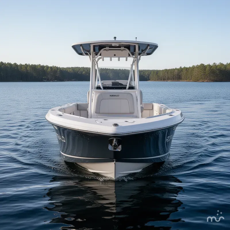 Slide: The Image of Robalo R230 Center Console 2025 - 2