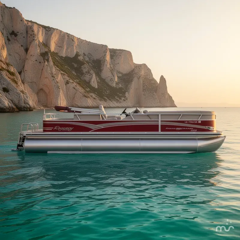 Slide: The Image of Sun Tracker Party Barge 254 XP3 2013 - 2
