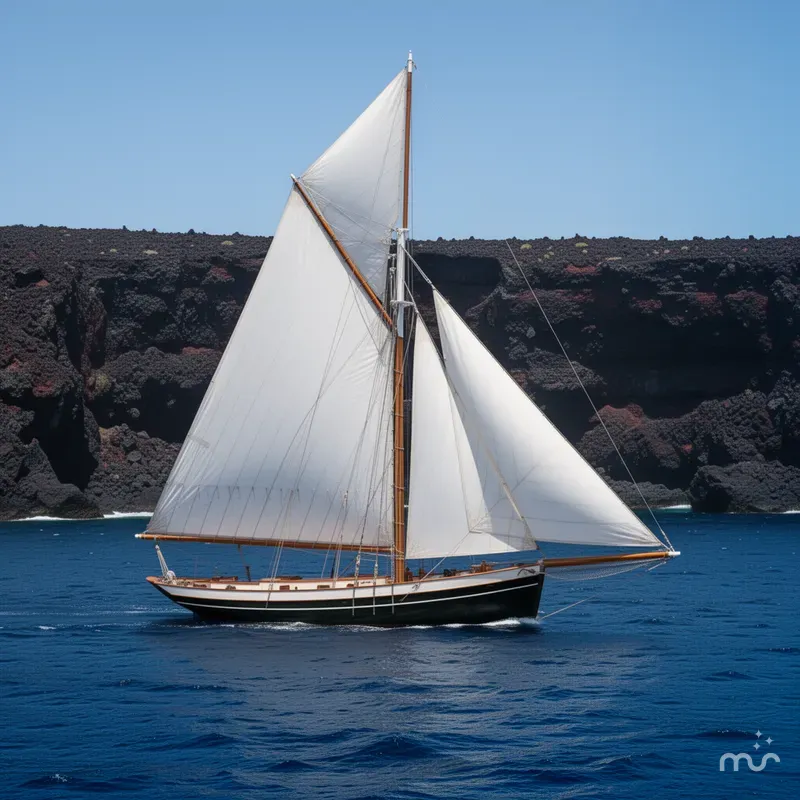 Slide: The Image of Custom Luke Powell Pilot Cutter 2004 - 2