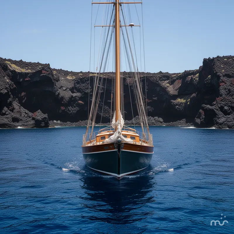 Slide: The Image of Custom Luke Powell Pilot Cutter 2004 - 3