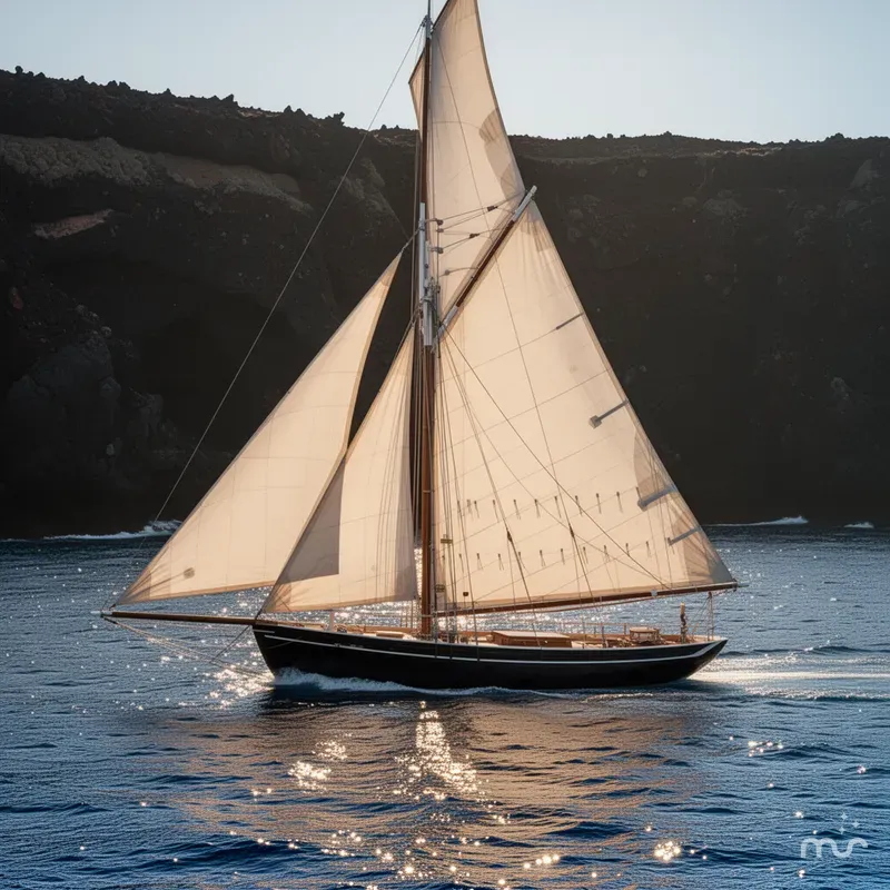 Slide: The Image of Custom Luke Powell Pilot Cutter 2004 - 4