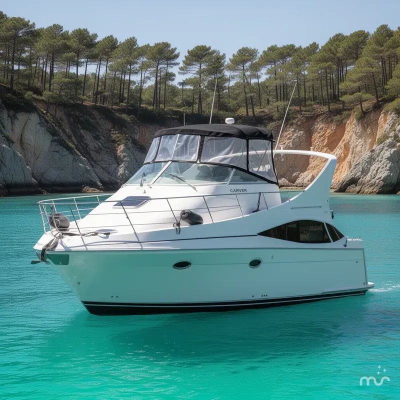 Slide: The Image of Carver Yachts 36 Mariner 2007 - 2