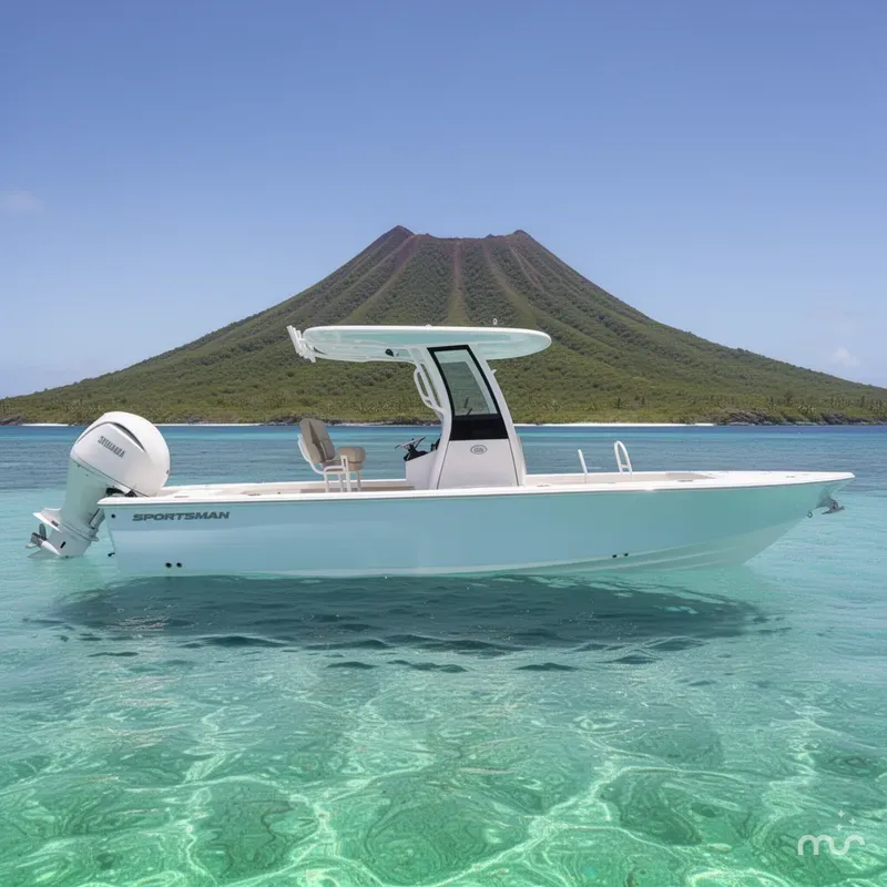 Slide: The Image of Sportsman Masters 247 Bay Boat 2026 - 2