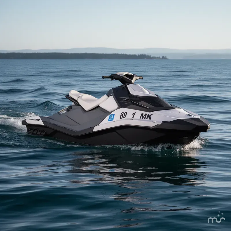 Slide: The Image of Sea-Doo Spark 2up ROTAX® 900 H.O. ACE™ iBR® 2014 - 4