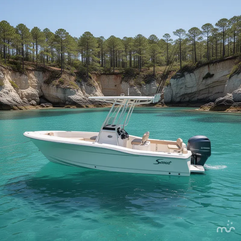 Slide: The Image of Scout 195 Sportfish 2024 - 2