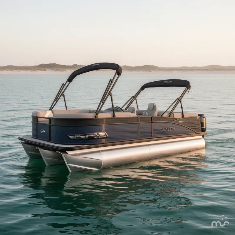 Slide: The Image of Avalon Catalina 23 Quad Lounger 2025 - 2