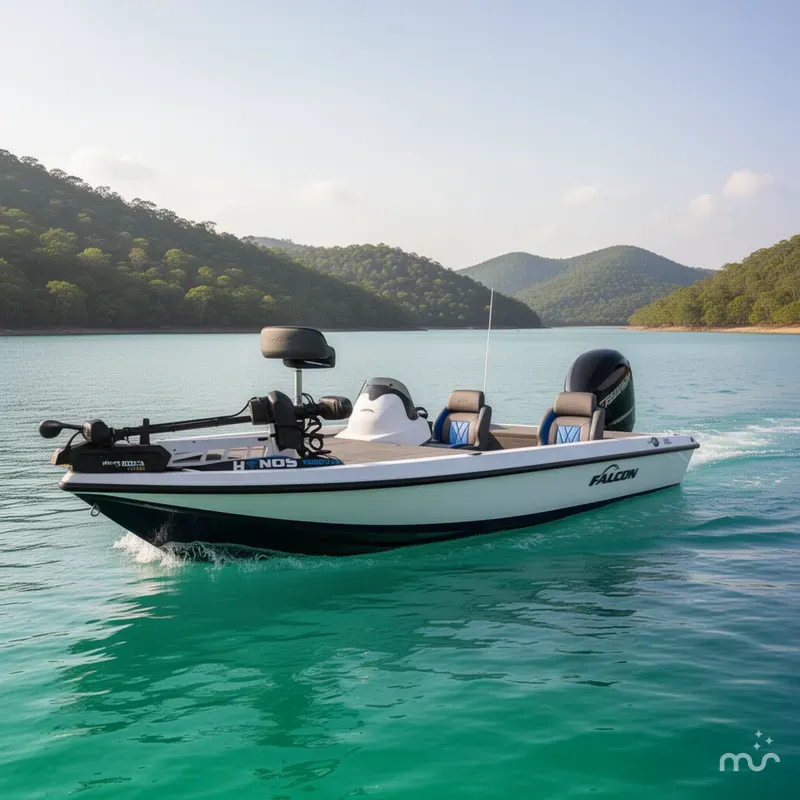 Slide: The Image of Falcon Boats 18 Freedom 2025 - 2