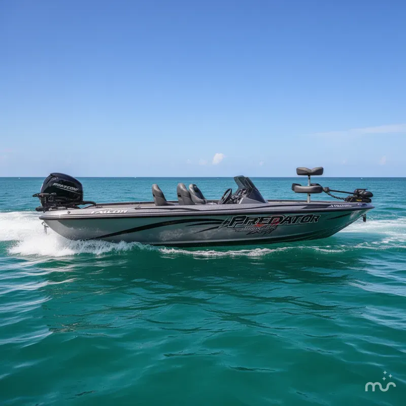 Slide: The Image of Falcon Boats 21 PREDATOR Tournament ready 2026 - 0