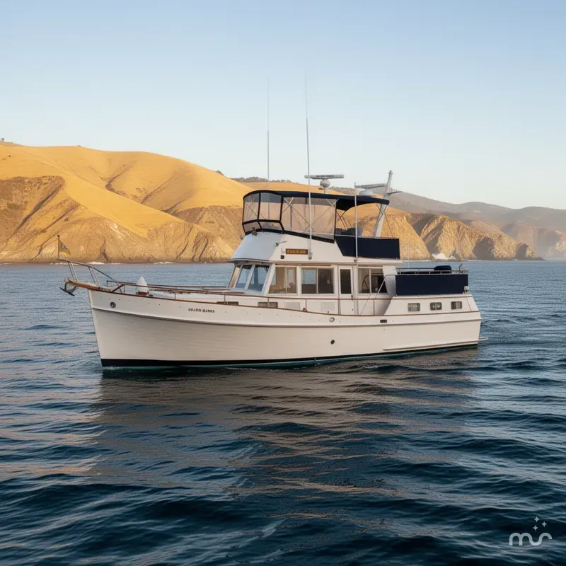 Slide: The Image of Grand Banks 42 Motoryacht 1982 - 2