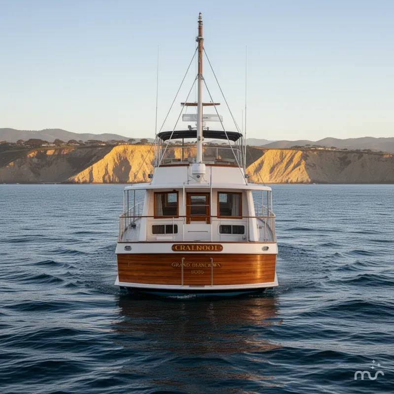 Slide: The Image of Grand Banks 42 Motoryacht 1982 - 3