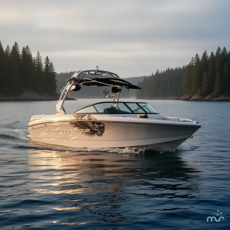 Slide: The Image of Nautique Super Air Nautique 230 2012 - 4