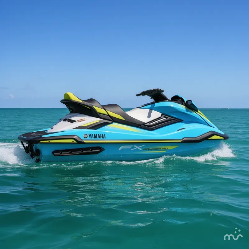 Slide: The Image of Yamaha FX CRUISER HO W/AUDIO- CYAN 2023 - 0