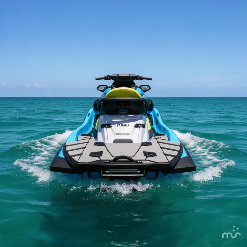 Slide: The Image of Yamaha FX CRUISER HO W/AUDIO- CYAN 2023 - 3