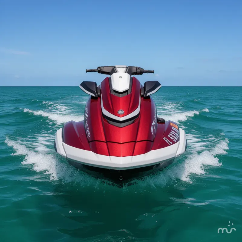 Slide: The Image of Yamaha FX LIMITED SVHO- DEEP RED METALLIC 2019 - 1
