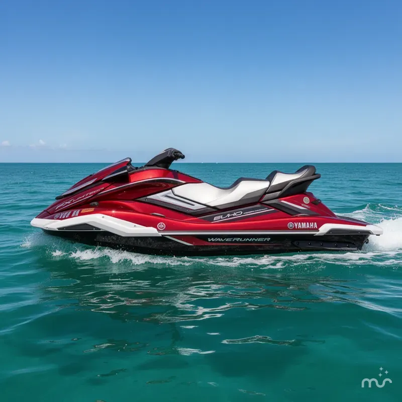 Slide: The Image of Yamaha FX LIMITED SVHO- DEEP RED METALLIC 2019 - 2