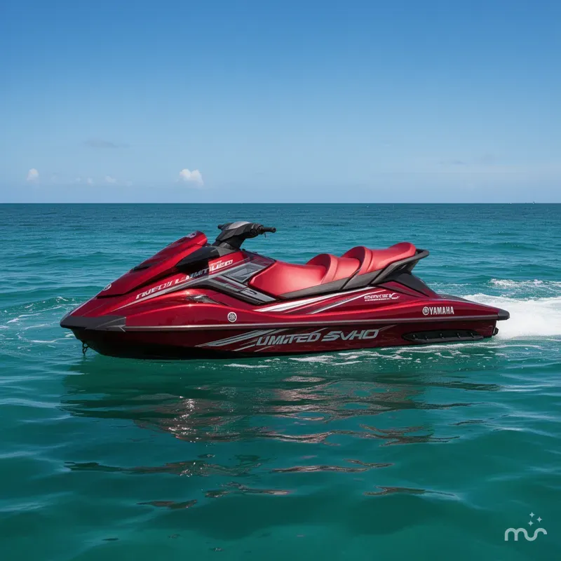 Slide: The Image of Yamaha FX LIMITED SVHO- DEEP RED METALLIC 2019 - 4
