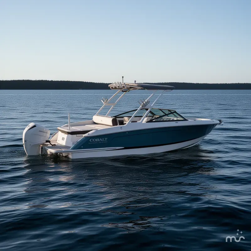Slide: The Image of Cobalt R4 Outboard 2025 - 0