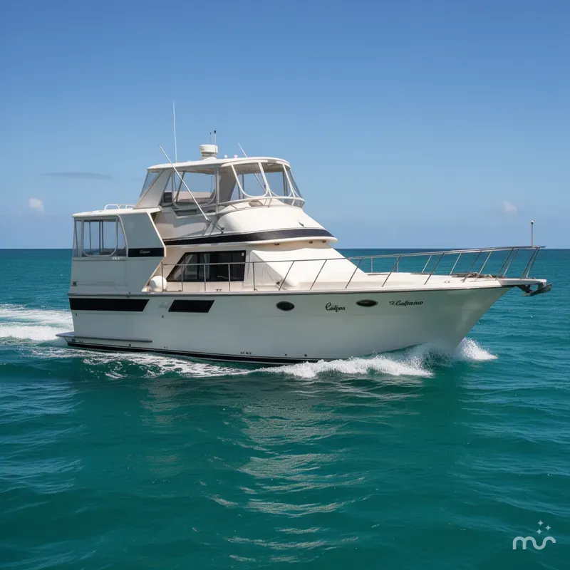 Slide: The Image of Californian 45 Motor Yacht 1987 - 0