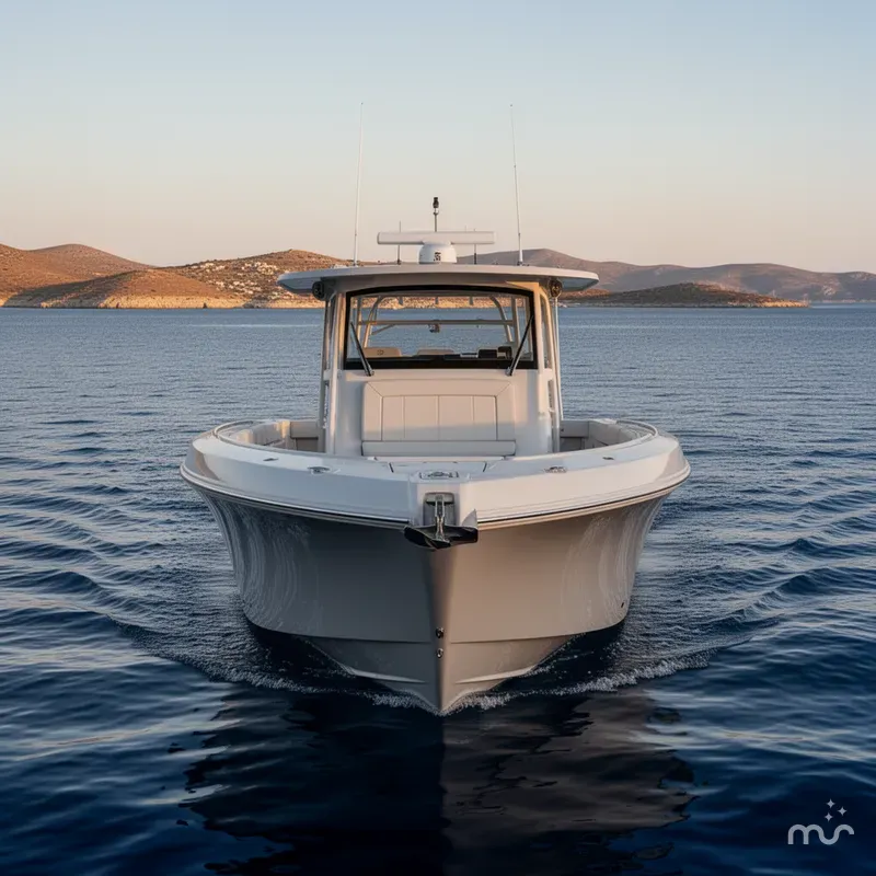 Slide: The Image of Fountain 34 Center Console 2025 - 1