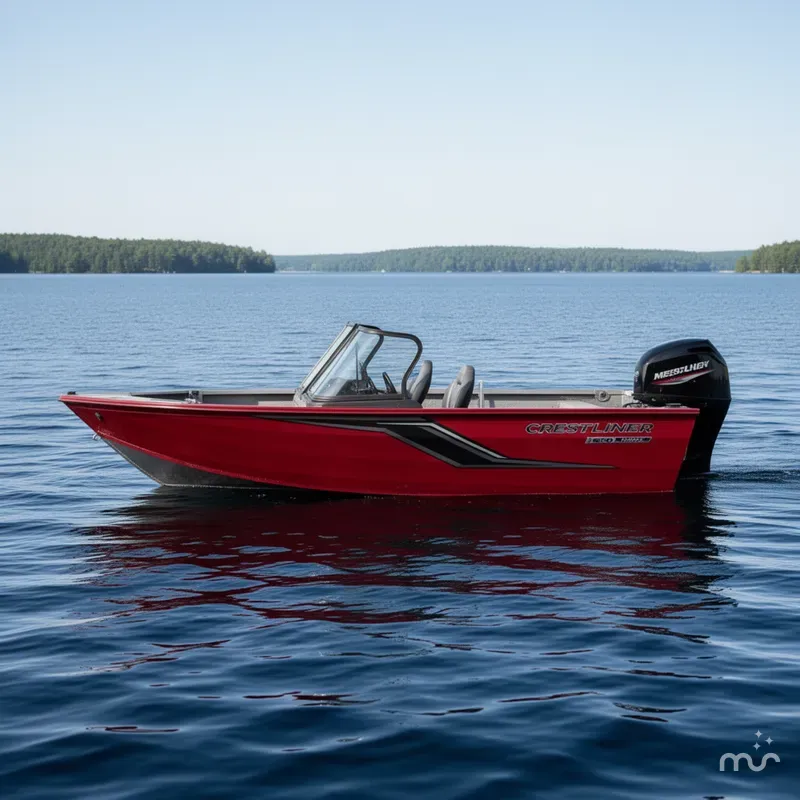 Slide: The Image of Crestliner 1650 Hawk 2025 - 1
