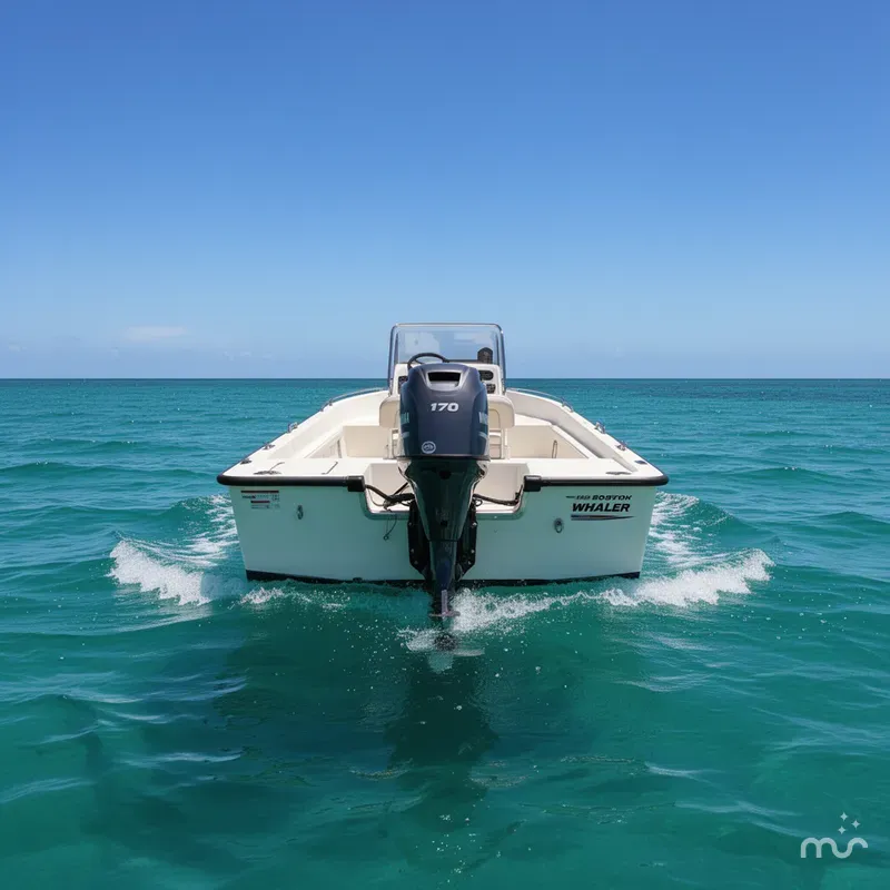 Slide: The Image of Boston Whaler 170 Montauk 2022 - 2