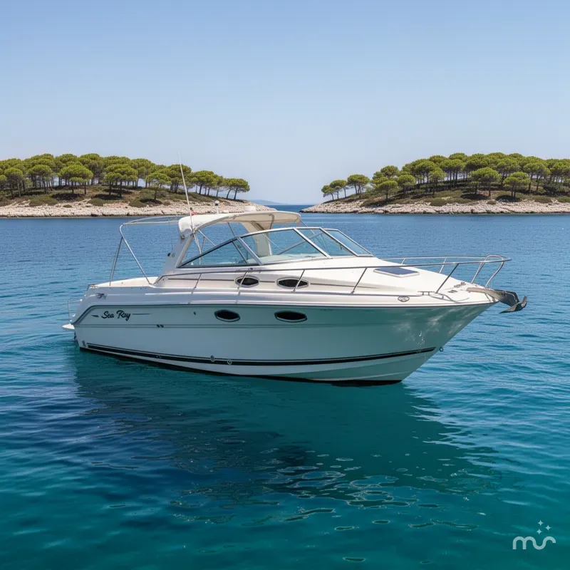 Slide: The Image of Sea Ray 220 1994 - 2