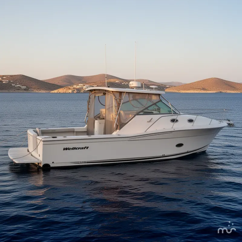 Slide: The Image of Wellcraft 330 Coastal 2001 - 2