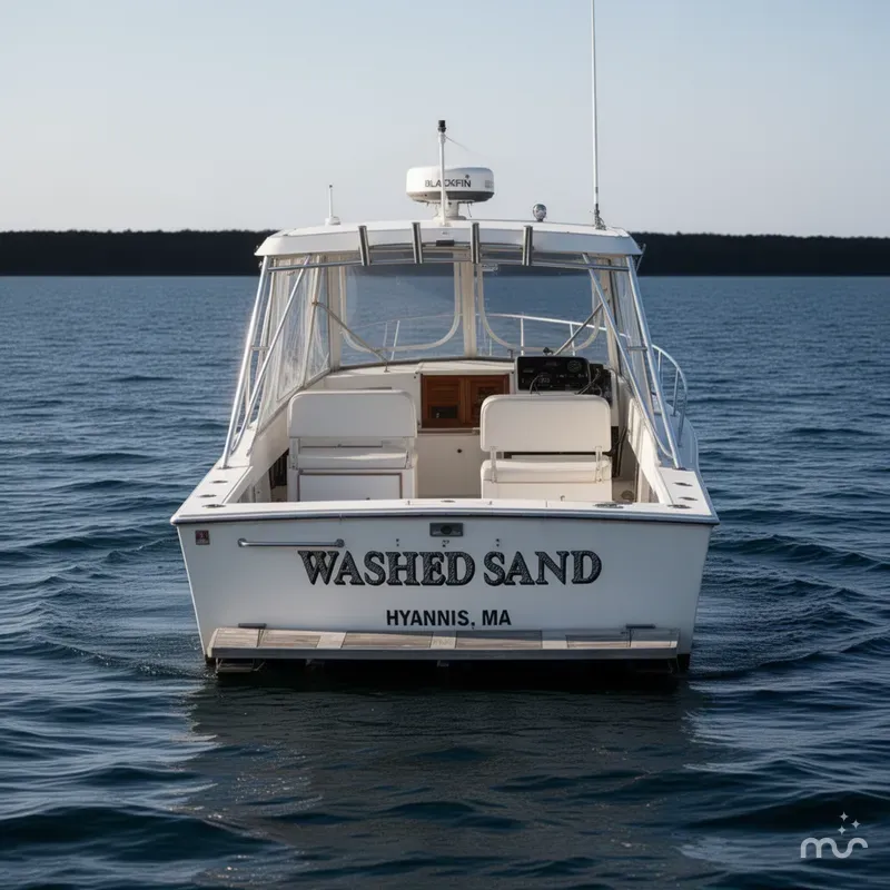 Slide: The Image of Blackfin 27 Fisherman 1989 - 1