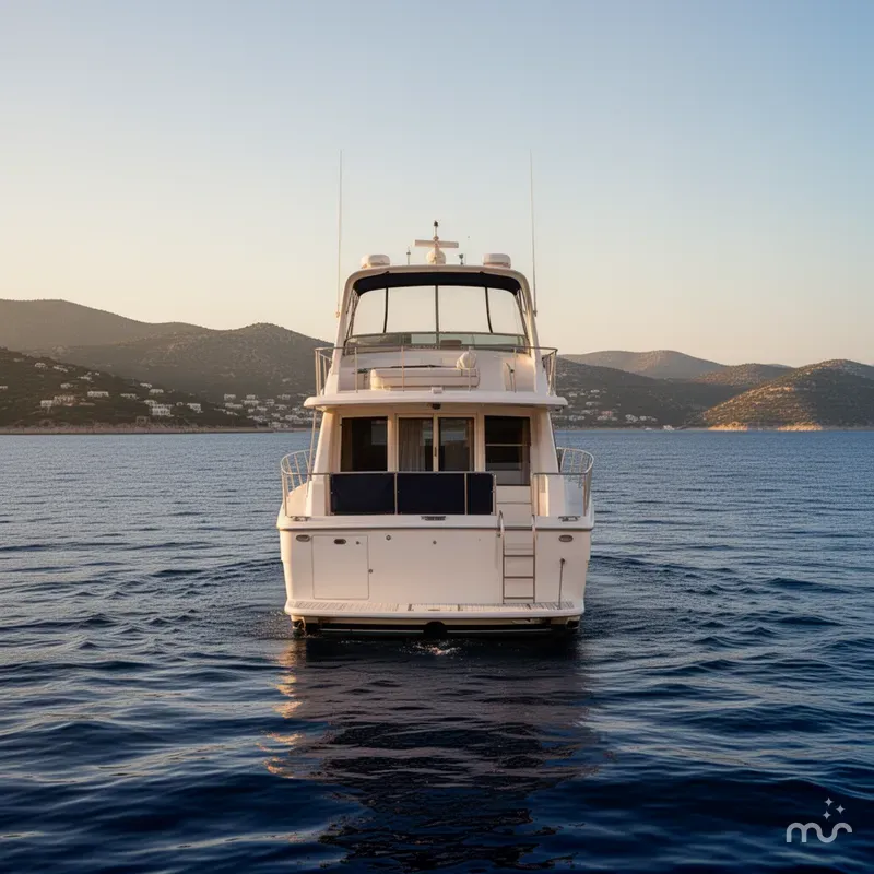 Slide: The Image of Bayliner 3988 Command Bridge Motoryacht 1998 - 3