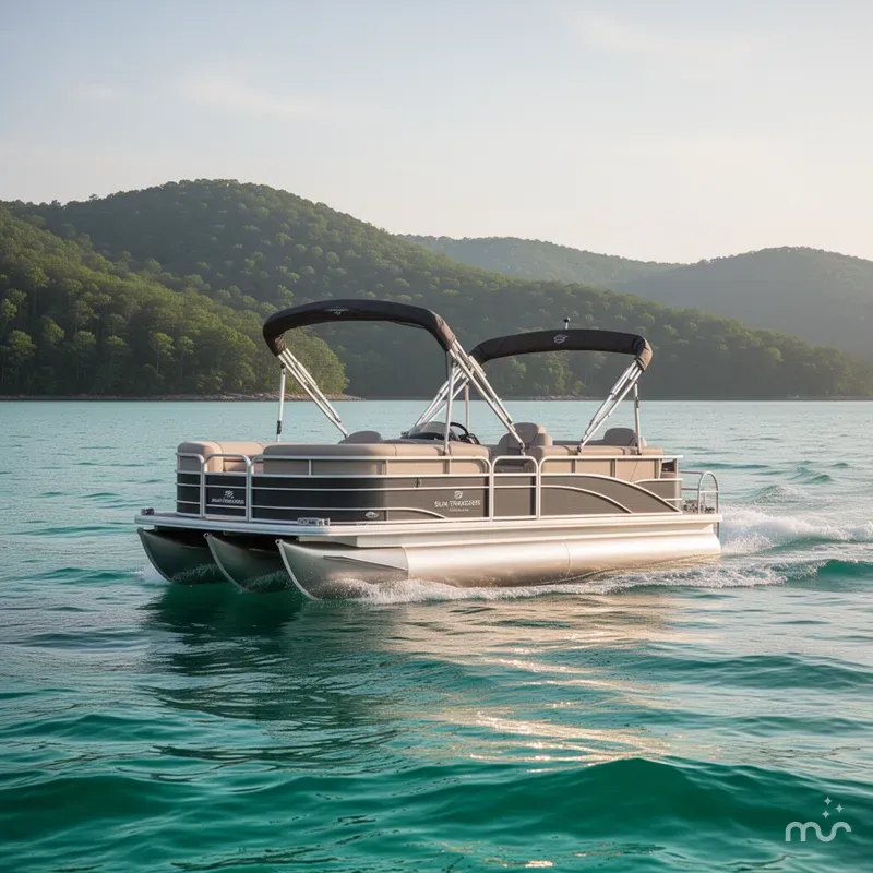 Slide: The Image of Sun Tracker Party Barge 22 XP3 2023 - 2