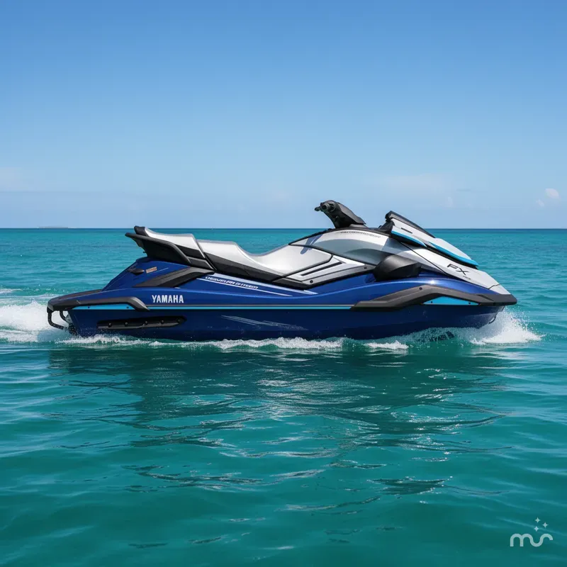 Slide: The Image of Yamaha FX HO-DEEPWATER BLUE 2026 - 2