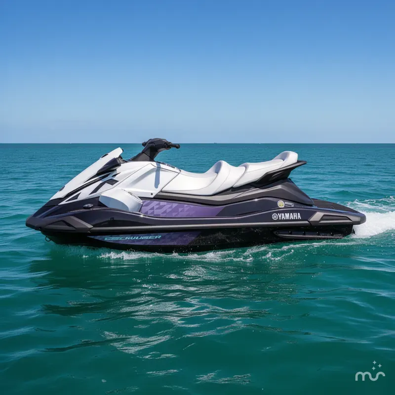 Slide: The Image of Yamaha VX CRUISER HO W/AUDIO-NIGHTSHADE/WHITE 2026 - 0