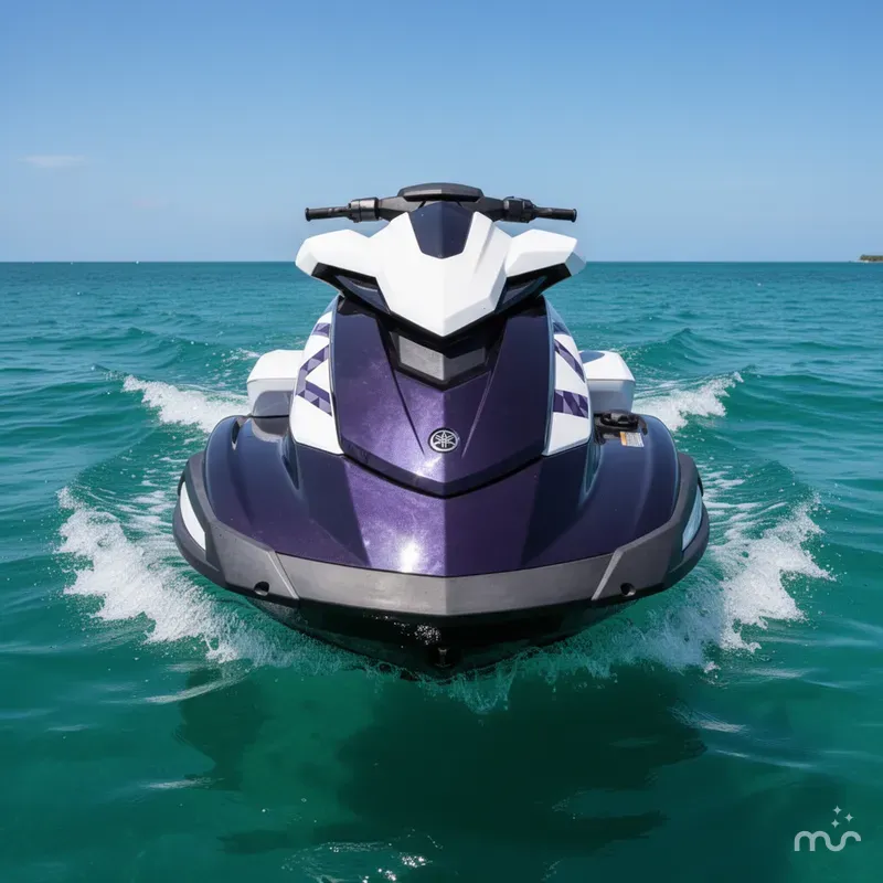 Slide: The Image of Yamaha VX CRUISER HO W/AUDIO-NIGHTSHADE/WHITE 2026 - 1