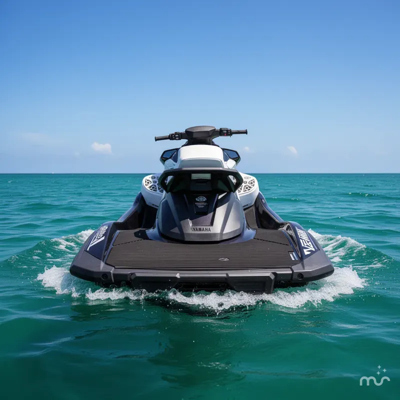 Slide: The Image of Yamaha VX CRUISER HO W/AUDIO-NIGHTSHADE/WHITE 2026 - 3