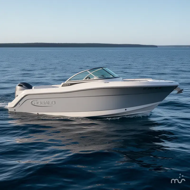 Slide: The Image of Robalo R227 Dual Console 2021 - 0