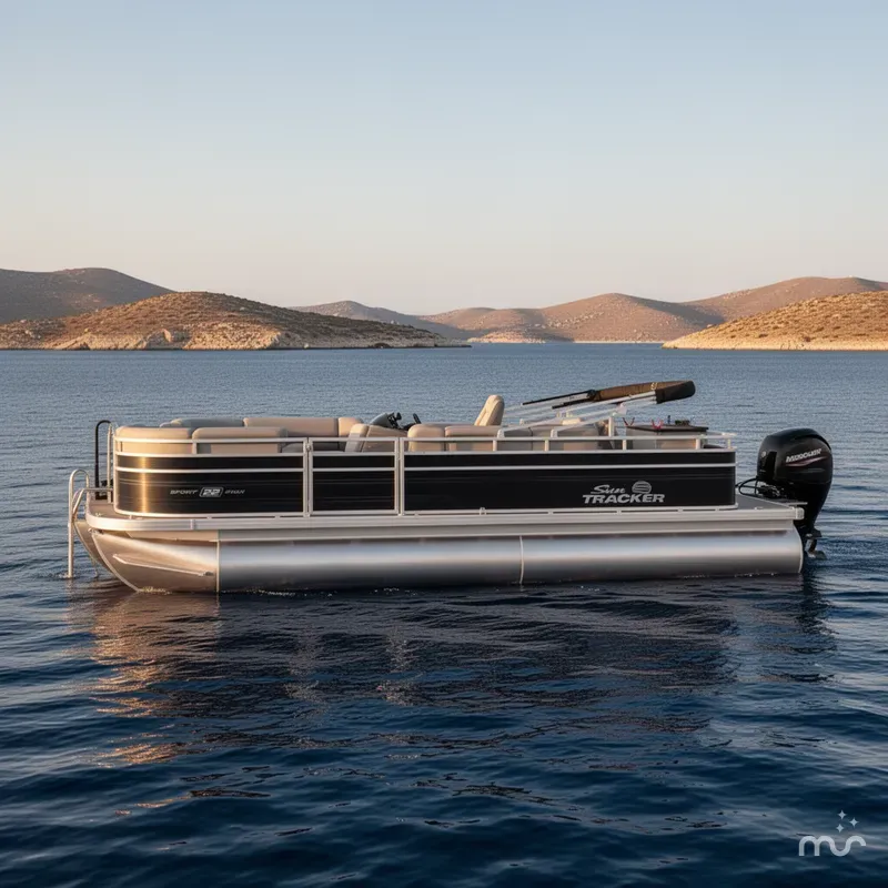Slide: The Image of Sun Tracker SportFish 22 DLX 2026 - 2