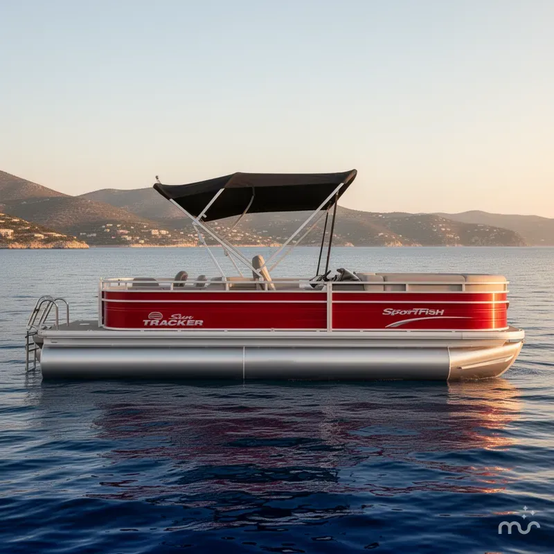 Slide: The Image of Sun Tracker SportFish 22 DLX 2026 - 2