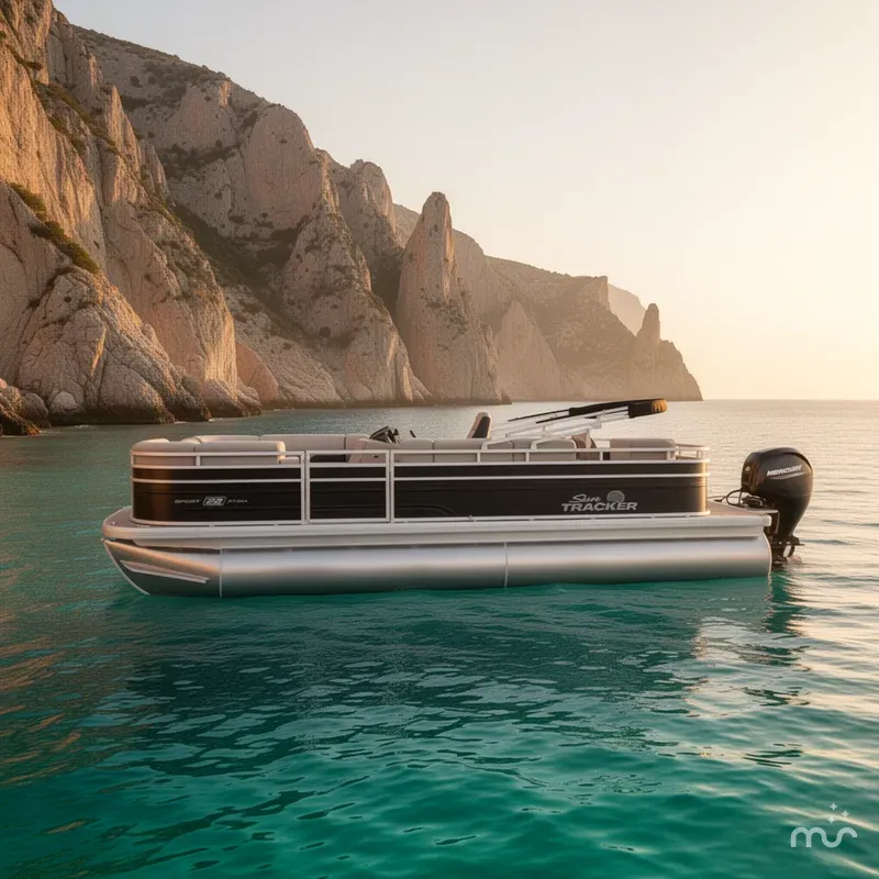 Slide: The Image of Sun Tracker SportFish 22 DLX 2026 - 2