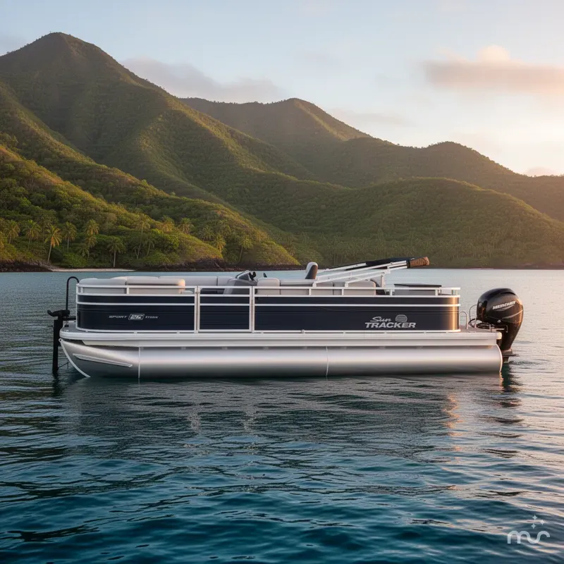 Slide: The Image of Sun Tracker SportFish 22 DLX 2026 - 2