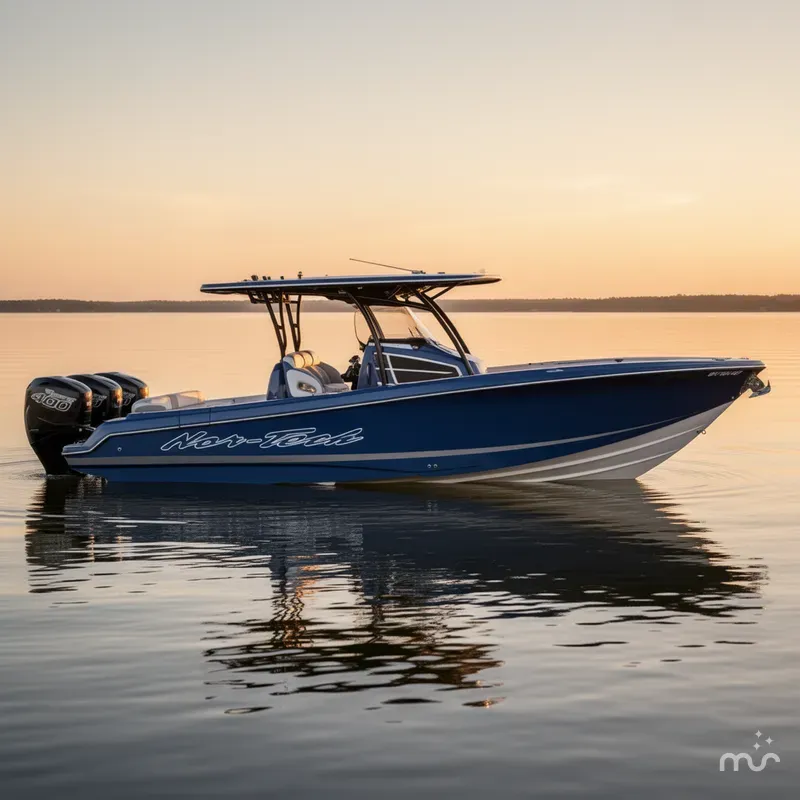 Slide: The Image of Nor-Tech 340 Sport Center Console 2022 - 0